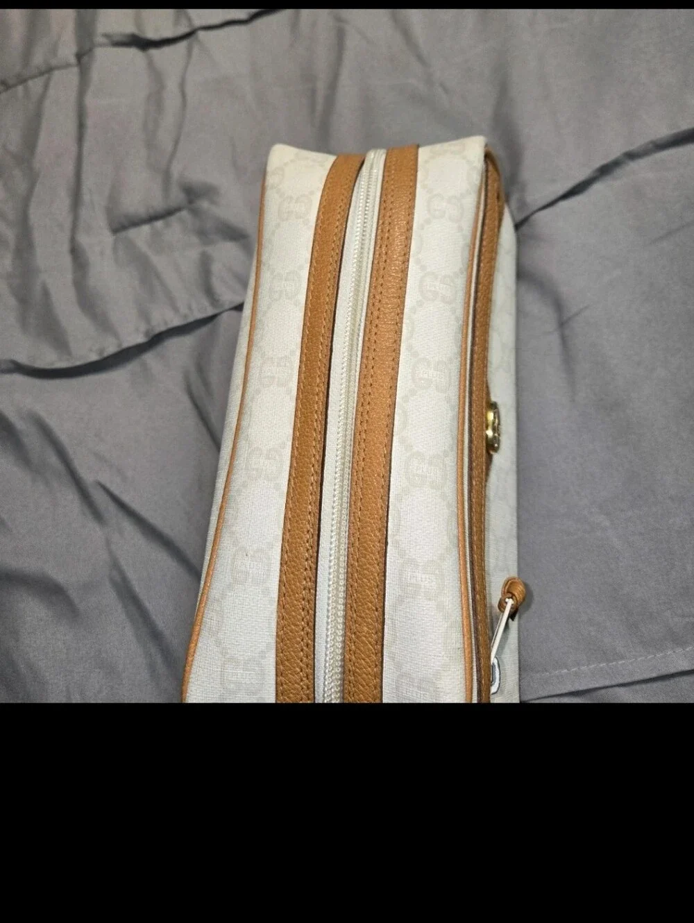 Vintage Gucci GG Supreme Toiletry Pouch Unisex